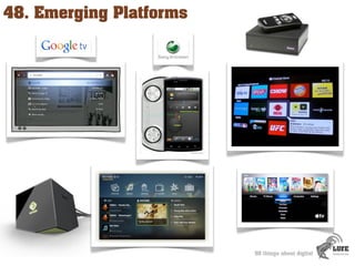 48. Emerging Platforms




                         50 things about digital
 