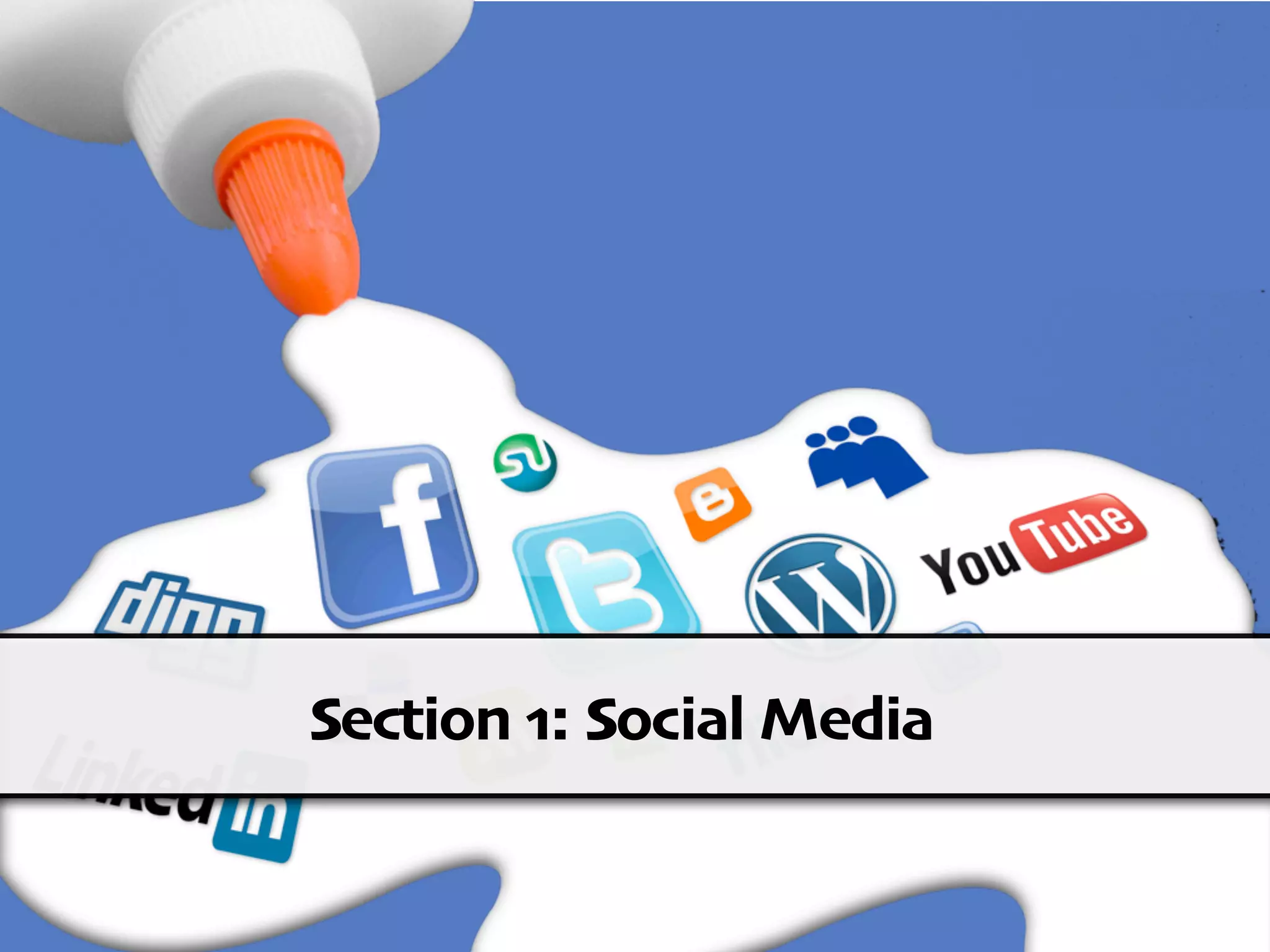 Section 1: Social Media
 