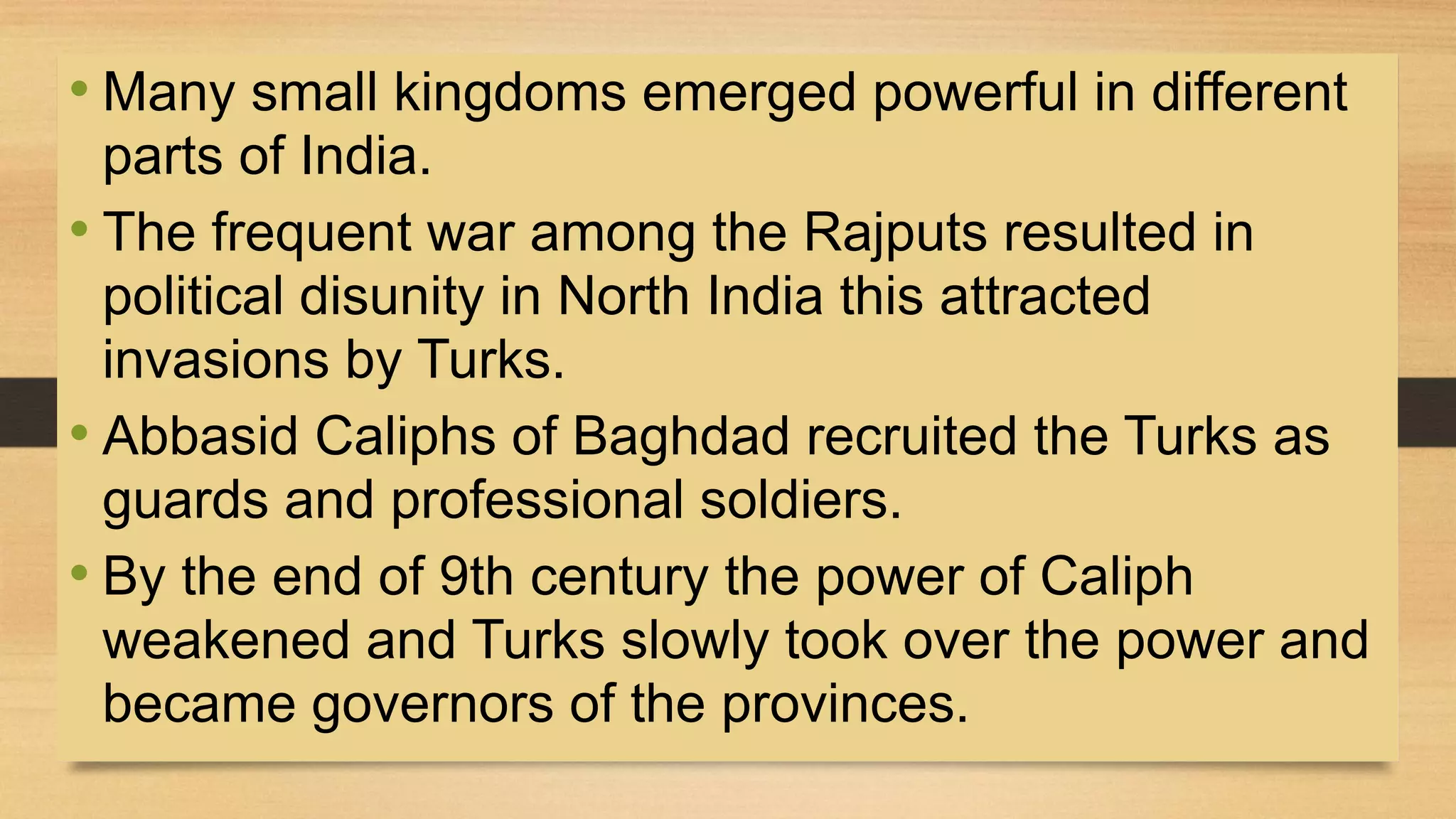 Turks In India Class 7 chapter_1_2_turkish_invasions_in_north_india_ppt | PPTX