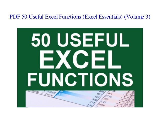 Excel Essentials