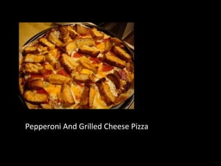 Pepperoni And Grilled Cheese Pizza 