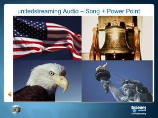 unitedstreaming Audio – Song + Power Point The National Anthem  The Star Spangled Banner 