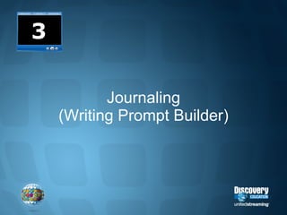 Journaling (Writing Prompt Builder) 3 
