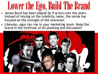 50 Years of Bond - 50 Years of Brand Building Examples Slide 6