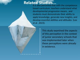 Use of Assessed Curriculum to Strengthen Competence Based Learning: A ...