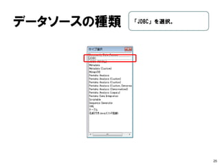特徴② 
レポートウィザード 
パラメータ 
計算式 
サブレポート 
埋め込みリンク 
スタイルシート 
クロス集計 
スケジューリング 
PDIによるバースティング  