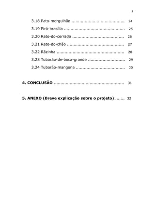 Animais em extinção