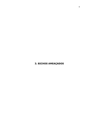 Animais em extinção