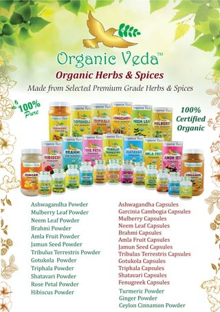 Herbs Supplements -E-brochure