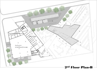 2nd Floor Plan-B
ส่วนค้นคว้าข้อมูล
ส่วนเก็บเอกสาร
ของกลุ่มวิจัยและบริหารเอกสาร
ส่วนทางานกลุ่มวิจัยและบริหารเอกสาร
 