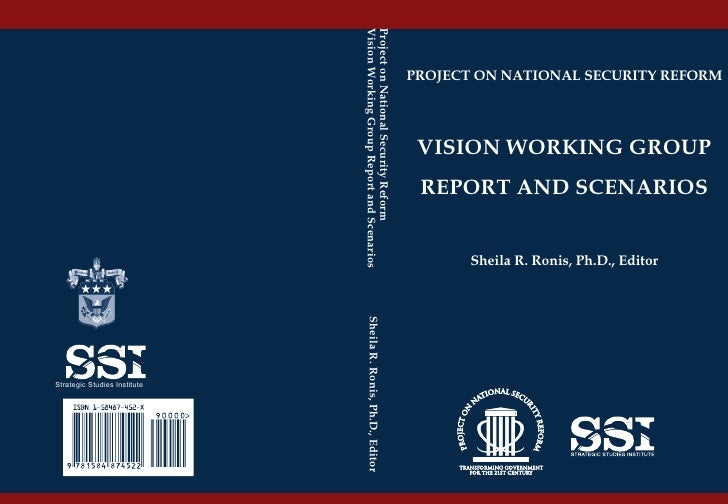 Project on National Security Reform Vision Working Group Report and