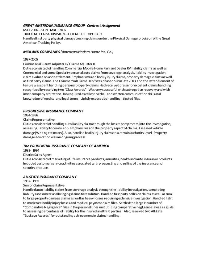 gregorys resume june 27 2016 american modern insurance group on resume