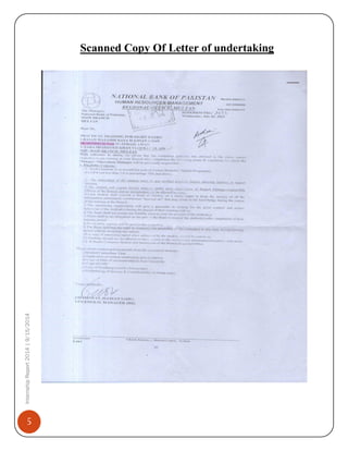 5
InternshipReport2014|9/15/2014
Scanned Copy Of Letter of undertaking
 