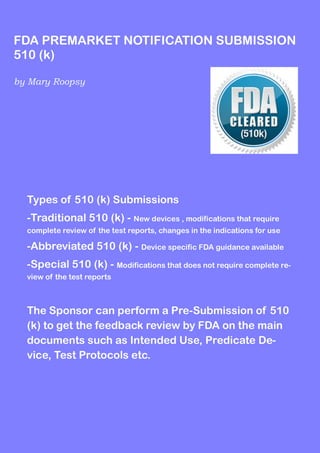 510 k | PDF