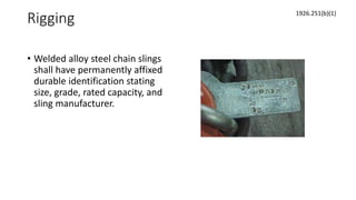 510 material handling rigging 2018 | PPTX
