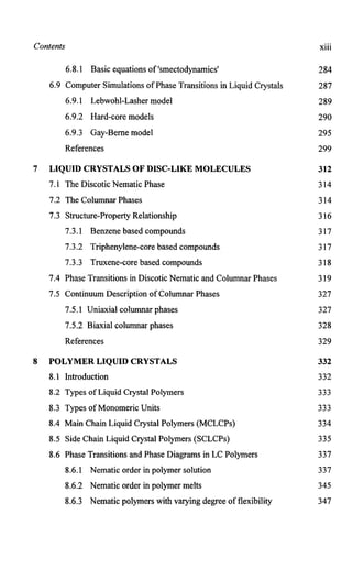 Liquid Crystals Fundamentals 1st Shri Singh David A Dunmur | PDF