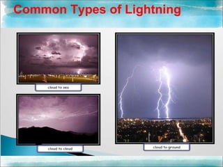 Common Types of Lightning
 