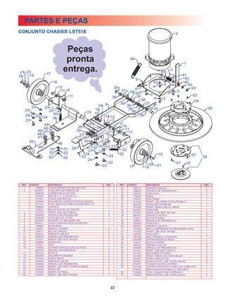 Lavadora automática de pisos LST51