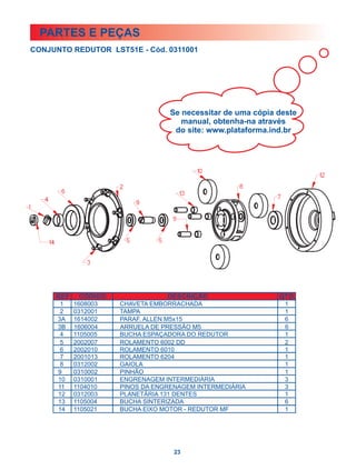 Lavadora automática de pisos LST51