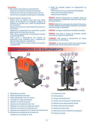 Lavadora automática de pisos LST51