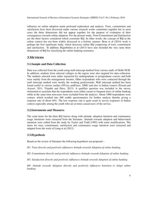 Assessing the Impact of Relationship Quality on Online Adoption | PDF