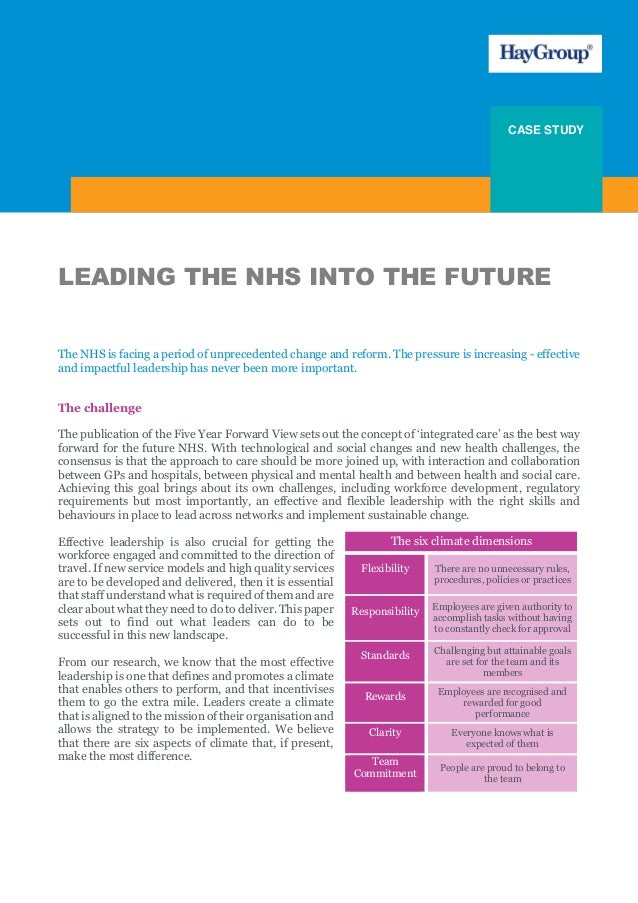 Leadership case study