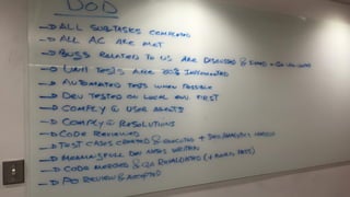 Definition of Done with Quality Goals
 