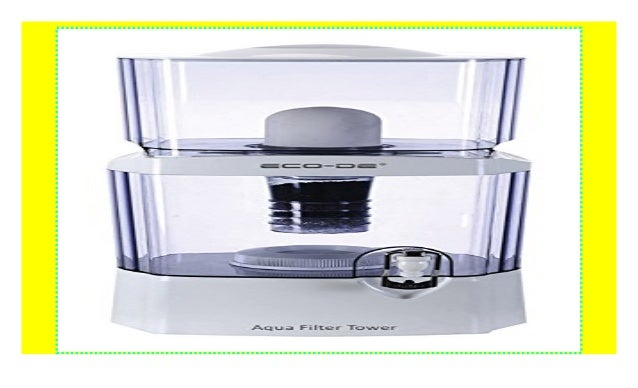 Eco De Pfannenset Eco 3150 Aqua Filter Tower Transparent Wasser L