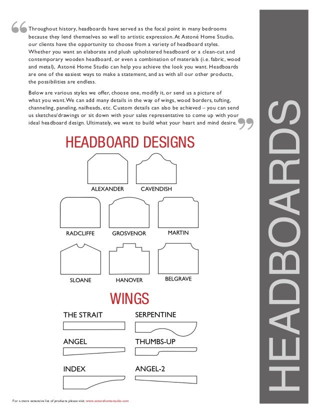 Astone Home Studio Catalogue
