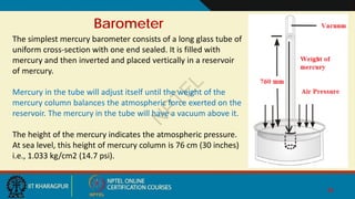 CHEMICAL PROCESS INSTRUMENTATION: Pressure Measurement | PDF