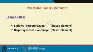 CHEMICAL PROCESS INSTRUMENTATION: Pressure Measurement | PDF