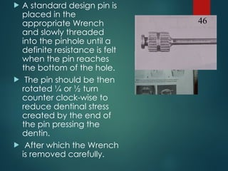 Restorations that are used to replace any missing structure of teeth ...