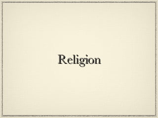 Religion 