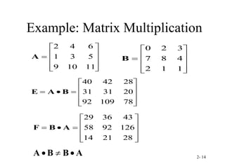 Matrices | PPT