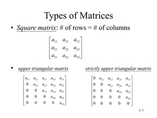 Matrices | PPT