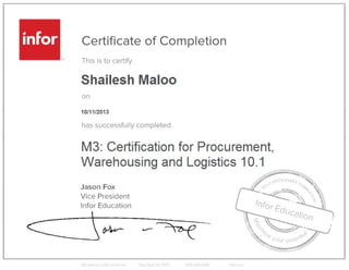 Certification_Procurement_Warehousing_Logistics_M3_10.1
