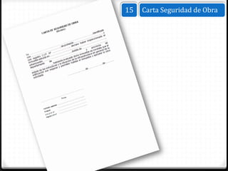 15   Carta Seguridad de Obra
 