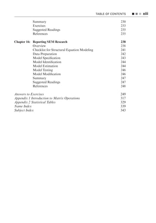 A Beginners Guide To Structural Equation Modeling 4th Edition Randall E ...
