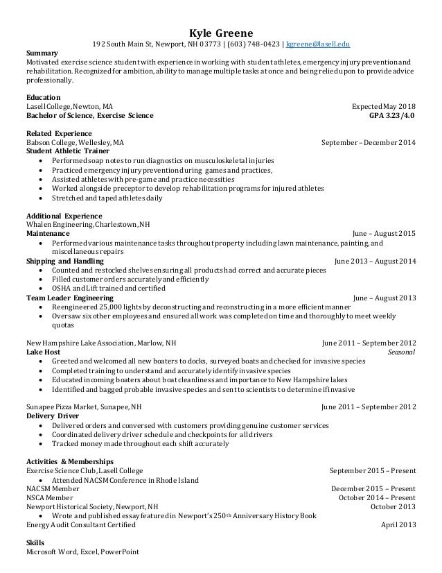 resume