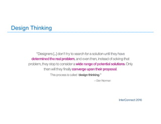 Design Thinking
 