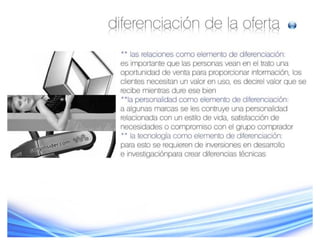 presentacion posicionamiento mercadotecnia