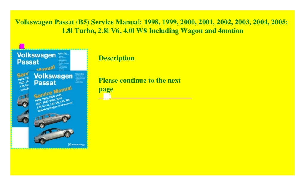 vw passat repair manual free download vw passat repair manual free download