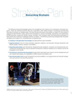 NASA Strategic Plan - 2011 | PDF