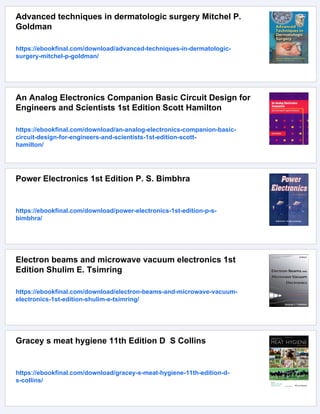 Grob s Basic Electronics 11th Edition Mitchel E. Schultz | PDF