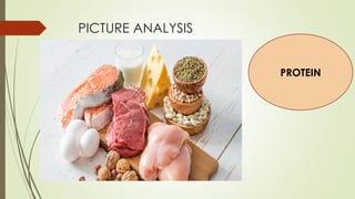 PICTURE ANALYSIS
PROTEIN
 