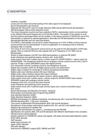 -13- 
IC DESCRIPTION 
 