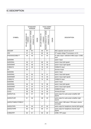 -19- 
IC DESCRIPTION 
 