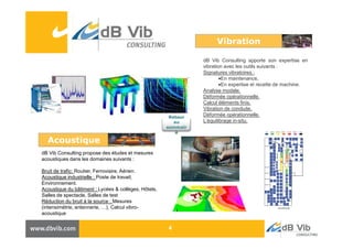 Solutions d'insonorisation - dB Vib Ingénierie