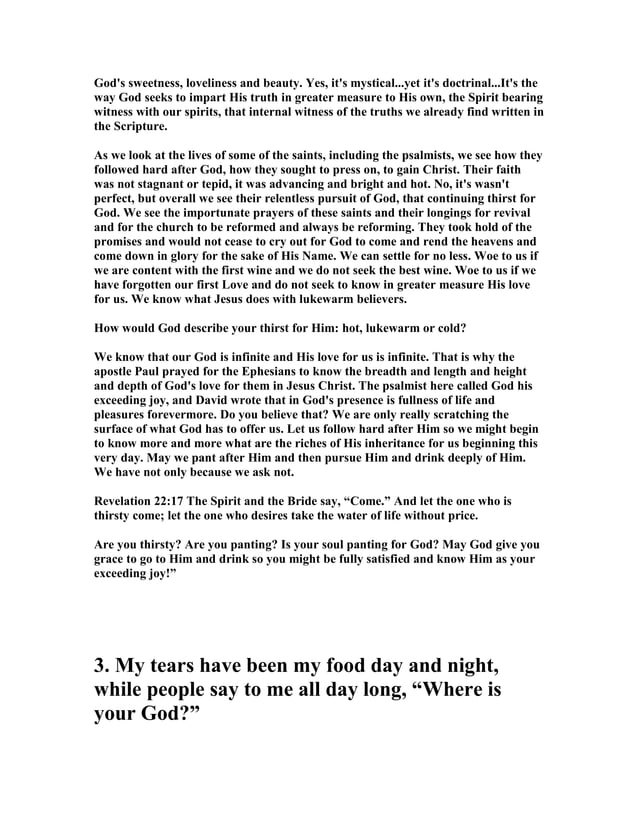 51822412 Psalm 42 commentary 51822412-psalm-42-commentary