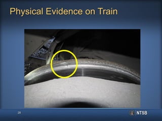 Physical Evidence on Train
28
 
